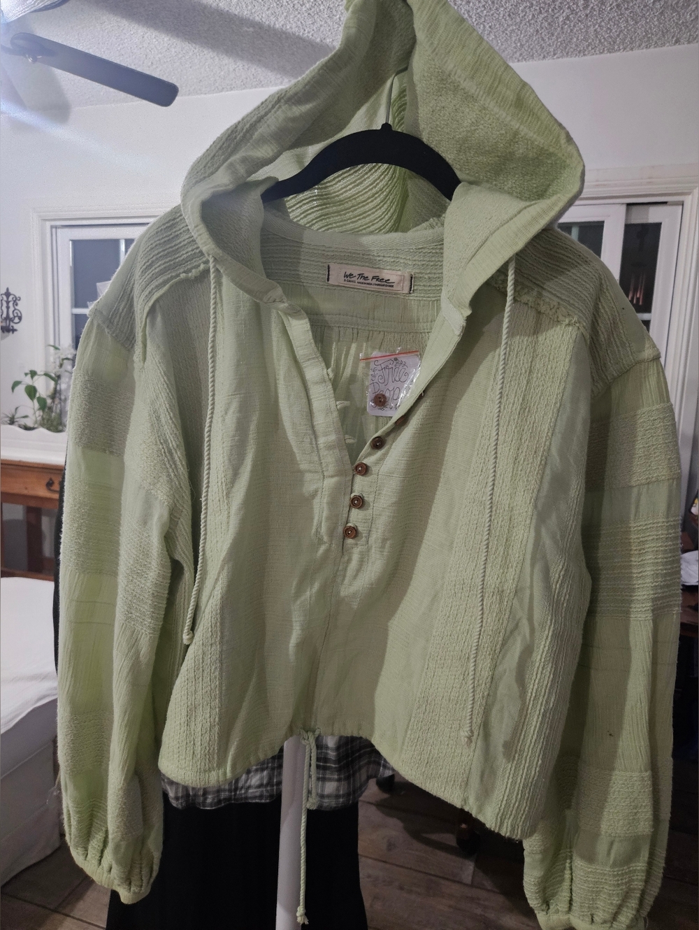 Free People Pullover Hooded Top